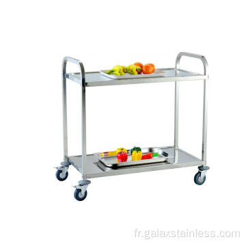 SS304 SHACE TUBE ROOM SERVICE CART ALIMENTAL CART